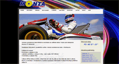 Desktop Screenshot of monza.sk
