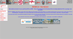 Desktop Screenshot of monza.org.nz